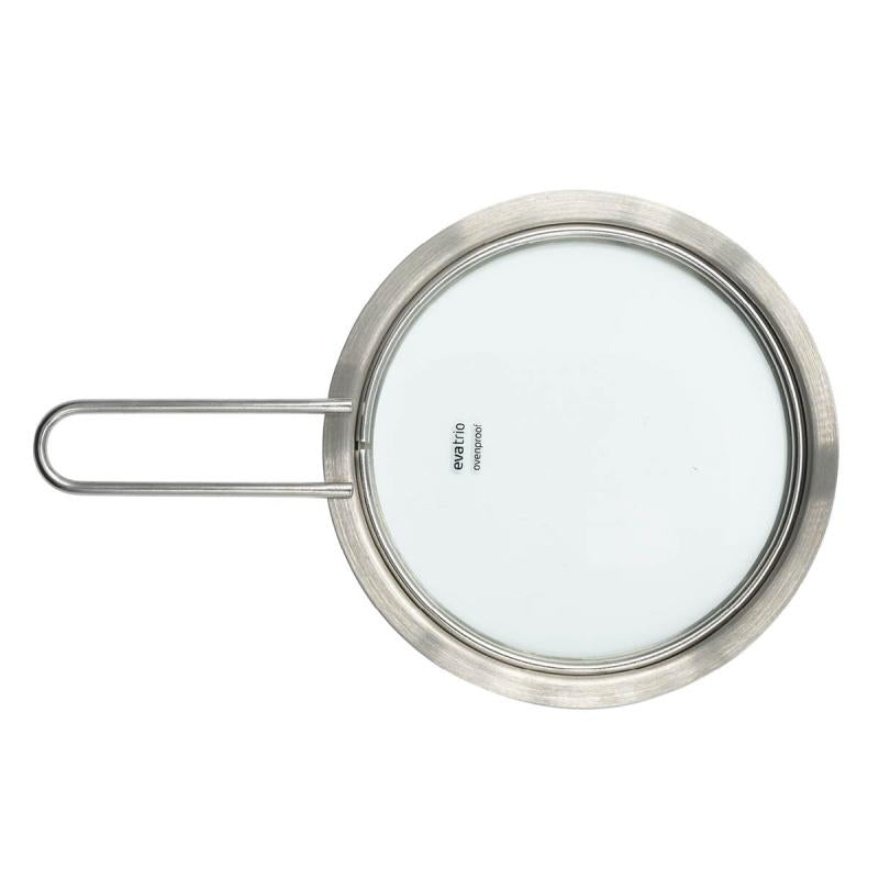 Flatt lokk glass 16 cm