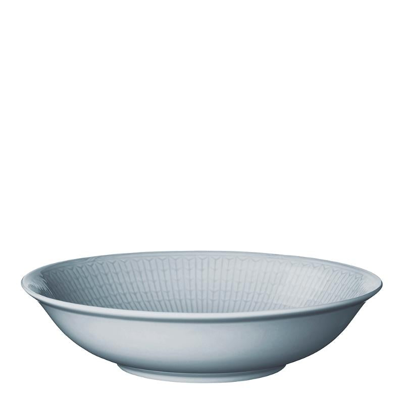 Swedish Grace dyp tallerken 19 cm is/grå