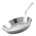 Stekepanne 28 cm rustfritt stål
