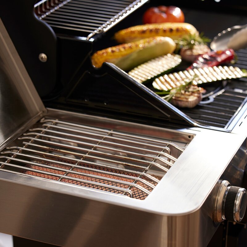 Videro G4-S Vario+ gassgrill 20500W svart