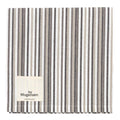 Tøyserviett 55x55 cm small stripes hvit