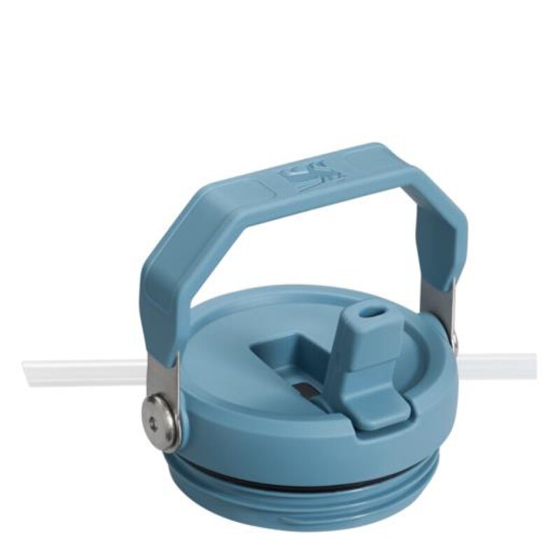 Iceflow flip straw tumbler termoflaske 0,89L blå