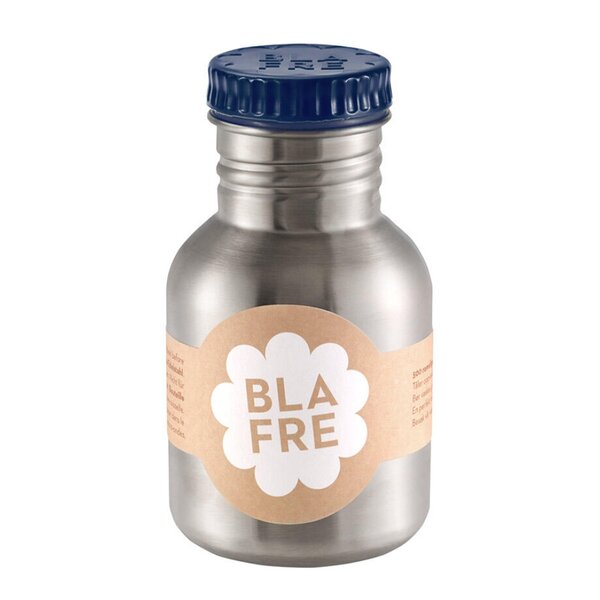 Stålflaske 300 ml marineblå