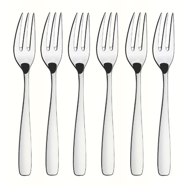 Essentials kakegafler 6 stk blank