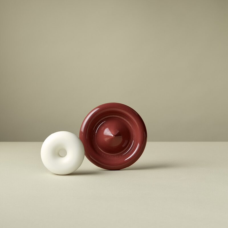 Såpeskål 10 cm ruby red