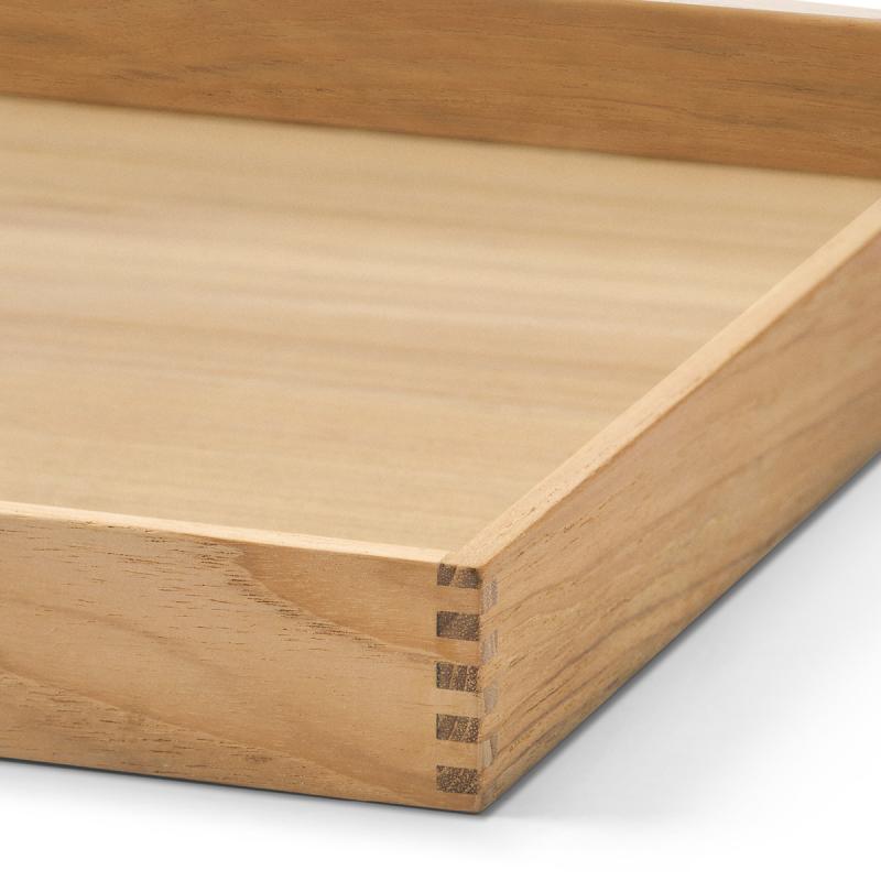 Even teak brett 36,4x46,6 cm nupo lys grå