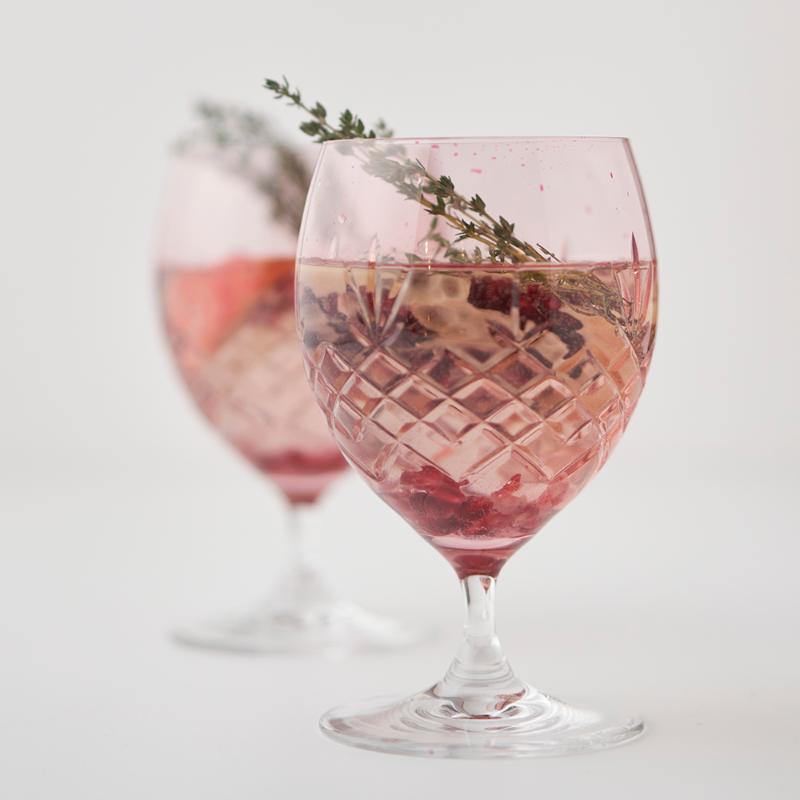 Crispy Eightball glass 55 cl 2 stk topaz