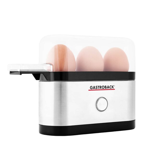 Design mini eggkoker sølv