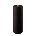 LED utendørslys 20x7,5cm svart