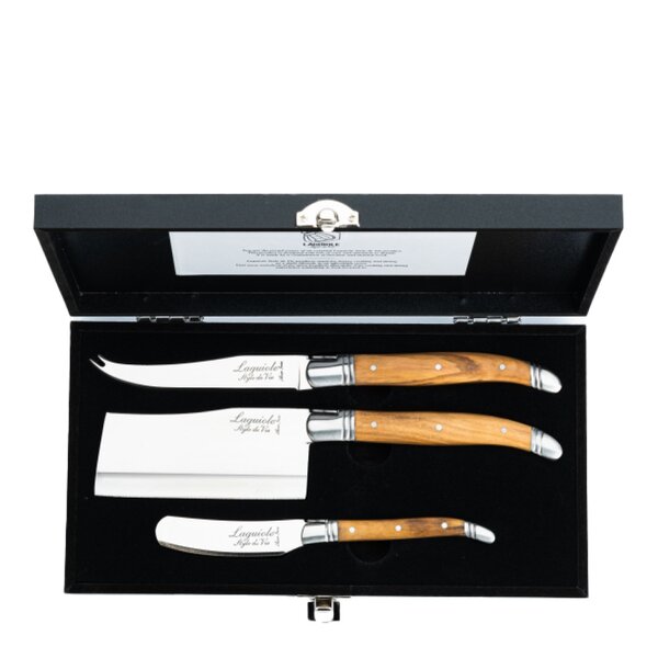 Ostekniver 3 stk olive