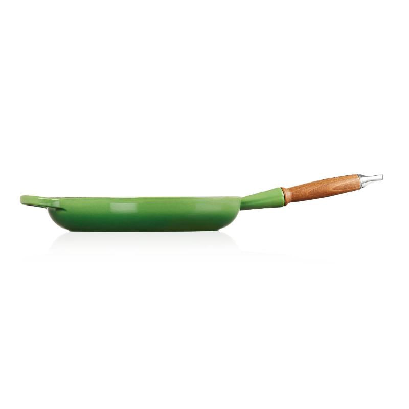 Signature stekepanne med trehåndtak 28 cm bamboo green
