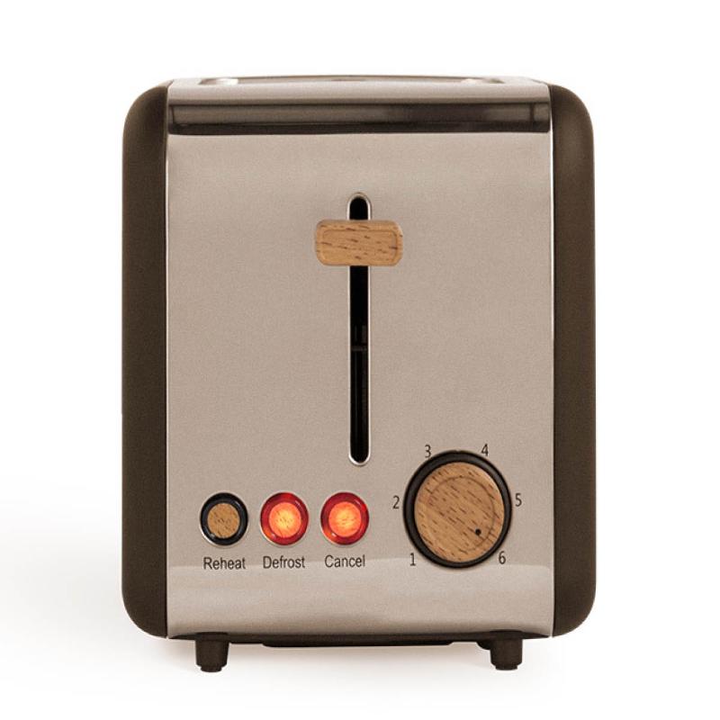 Toast Retro brødrister svart