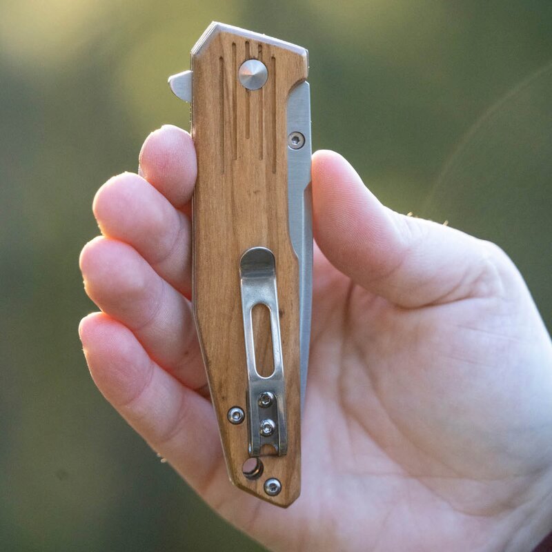 Reisa foldekniv 19,5 cm oliventre
