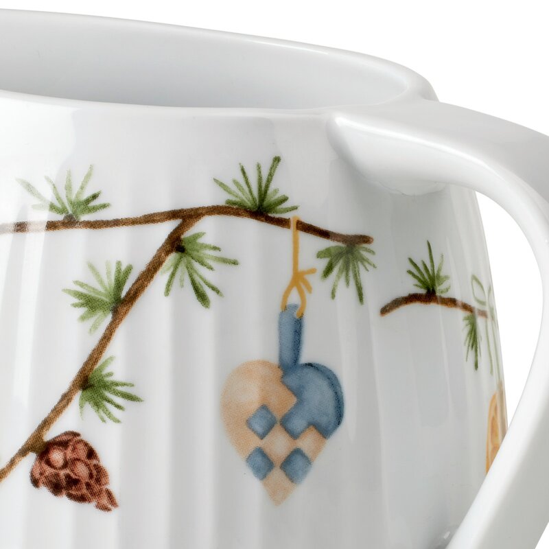 Hammershøi Christmas sausekanne 66 cl hvit m/dekor