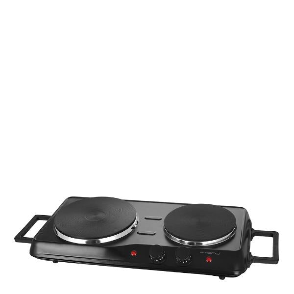 Kokeplate dobbel m/håndtak