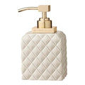 Portia såpedispenser 16 cm brun sand
