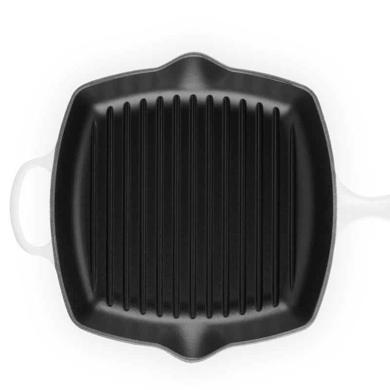Signature grillpanne kvadratisk 26 cm white