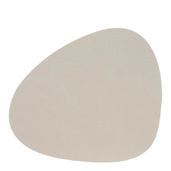 Curve Corduroy spisebrikke 37x44 cm oyster white