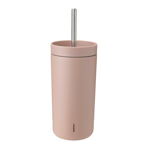 To Go Sip termokopp med sugerør 40 cl heather