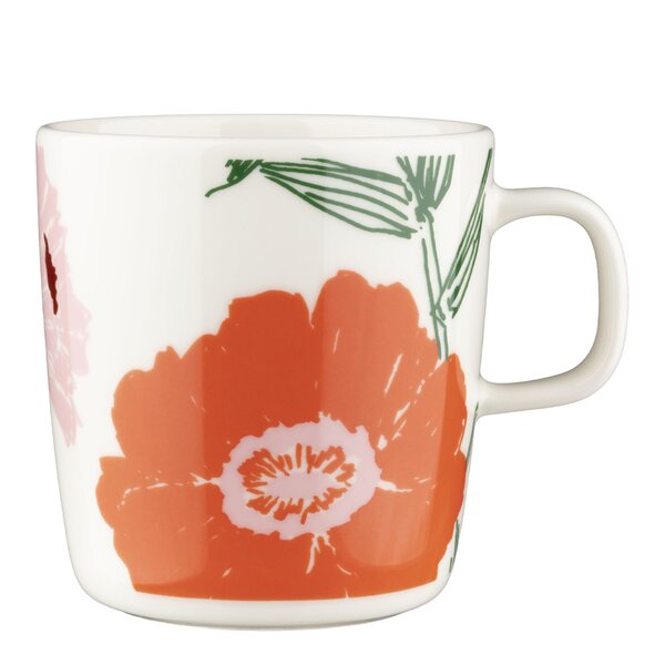 Puutarhakutsut krus 40 cl hvit/grønn/oransje