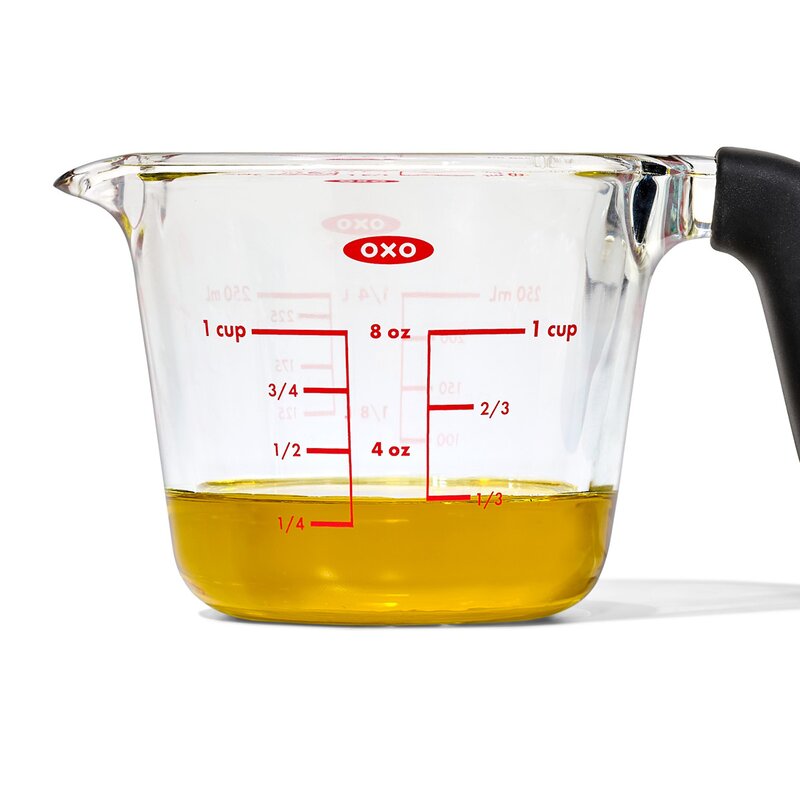 Målebeger 0,25L glass