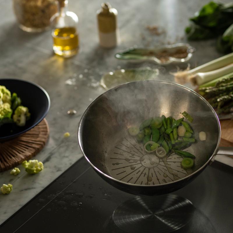 All Steel Pure wok 28 cm