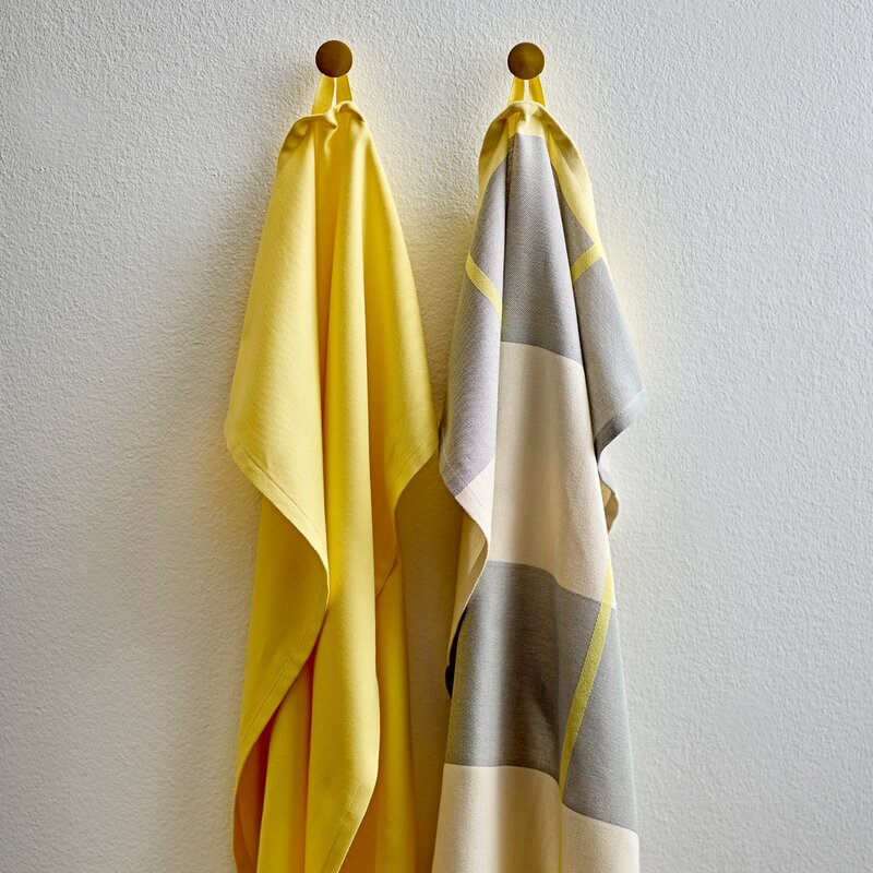 Blocks kjøkkenhåndkle 50x70 cm 2 stk yellow
