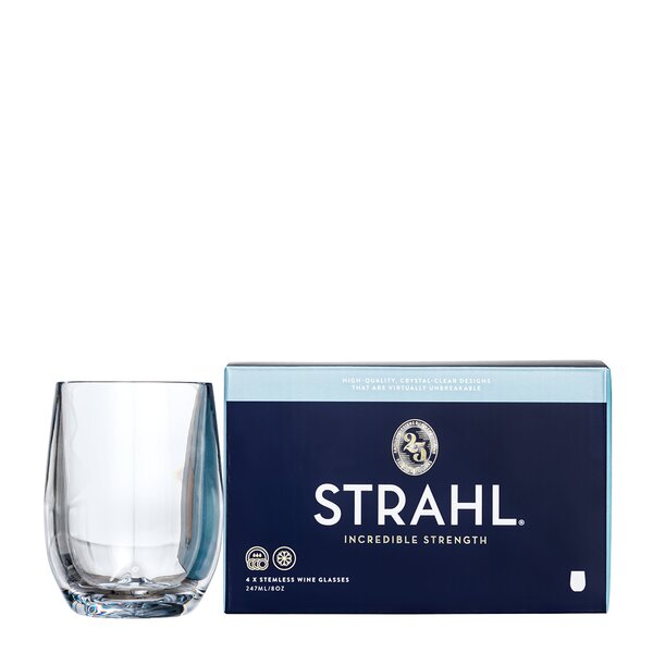 Osteria vannglass 24,7 cl 4 stk polykarbonat