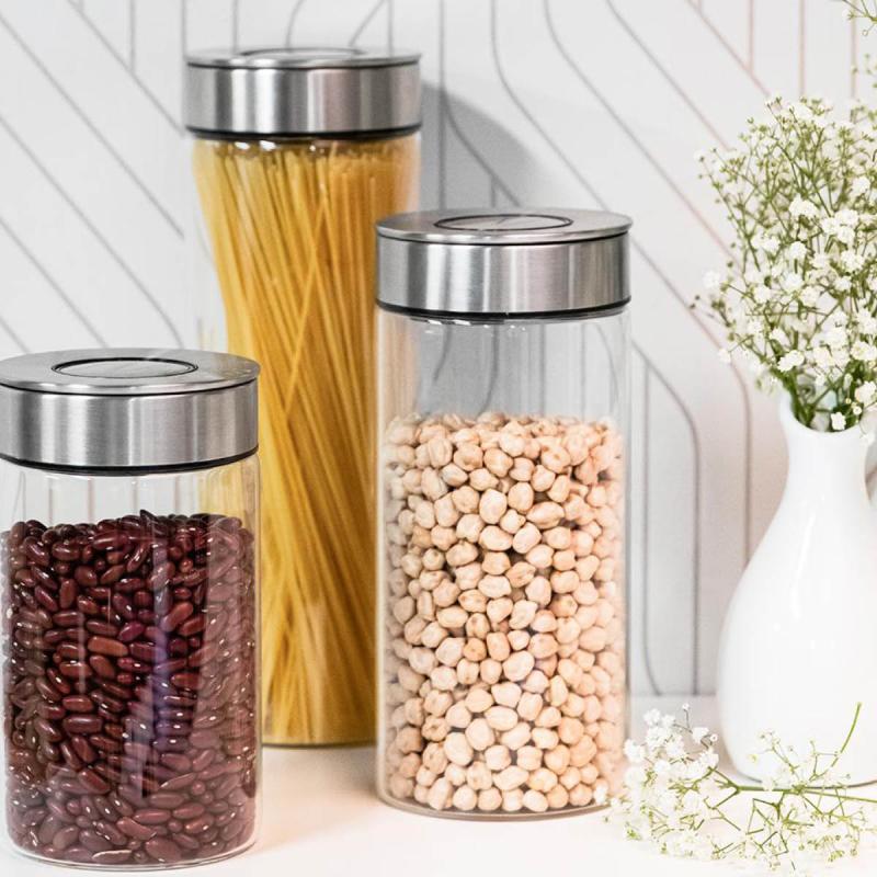 Purezza oppbevaringsglass 1,4L klar