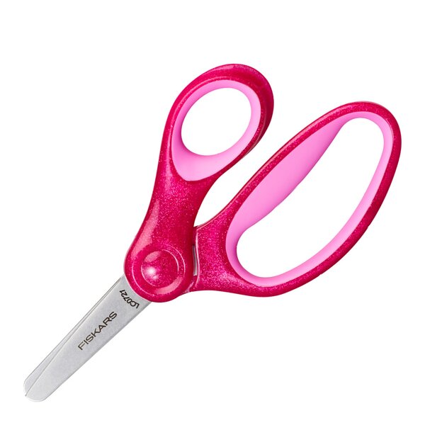 Fiskars Kids saks 6+ år 13 cm glitter lilla