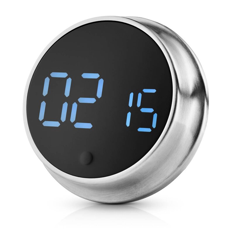 Magnetisk timer 9 cm stål