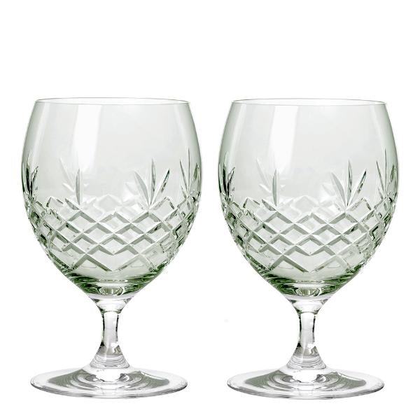 Crispy Eightball glass 55 cl 2 stk emerald