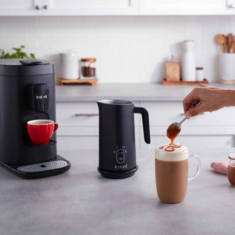 Plus melkeskummer 4-i-1 300ml svart