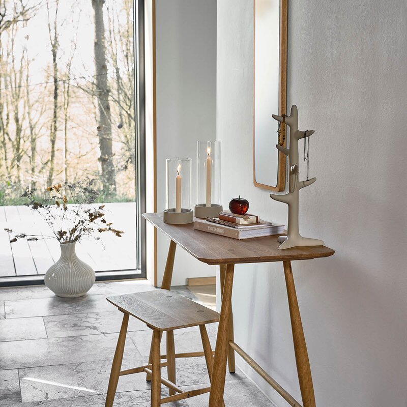 Eik vase 31x33,5 cm krem