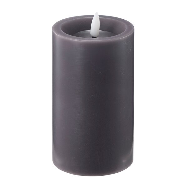 LED kubbelys 7,5x12,5 cm dark gray