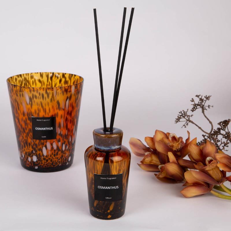 Milano duftlys appelsintre 15 cm brun