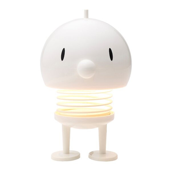 LED lampe stor 15 cm hvit