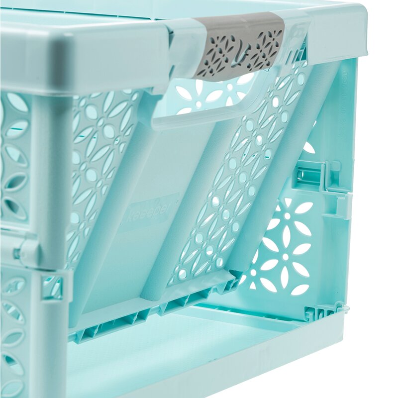 Lea oppbevaringsboks sammenleggbar 32L aquamarine