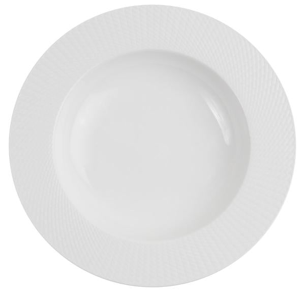 Victoria dyp tallerken 22,5 cm hvit