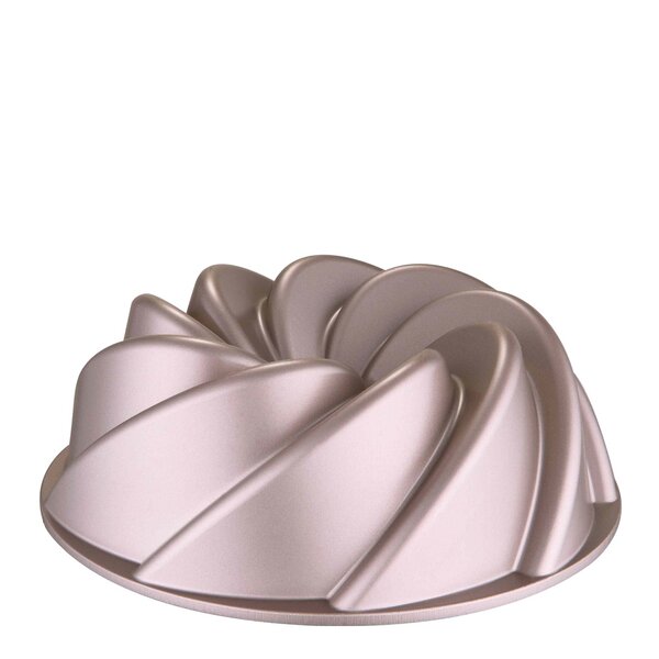 Premium kakeform snurre 24 cm rose gold