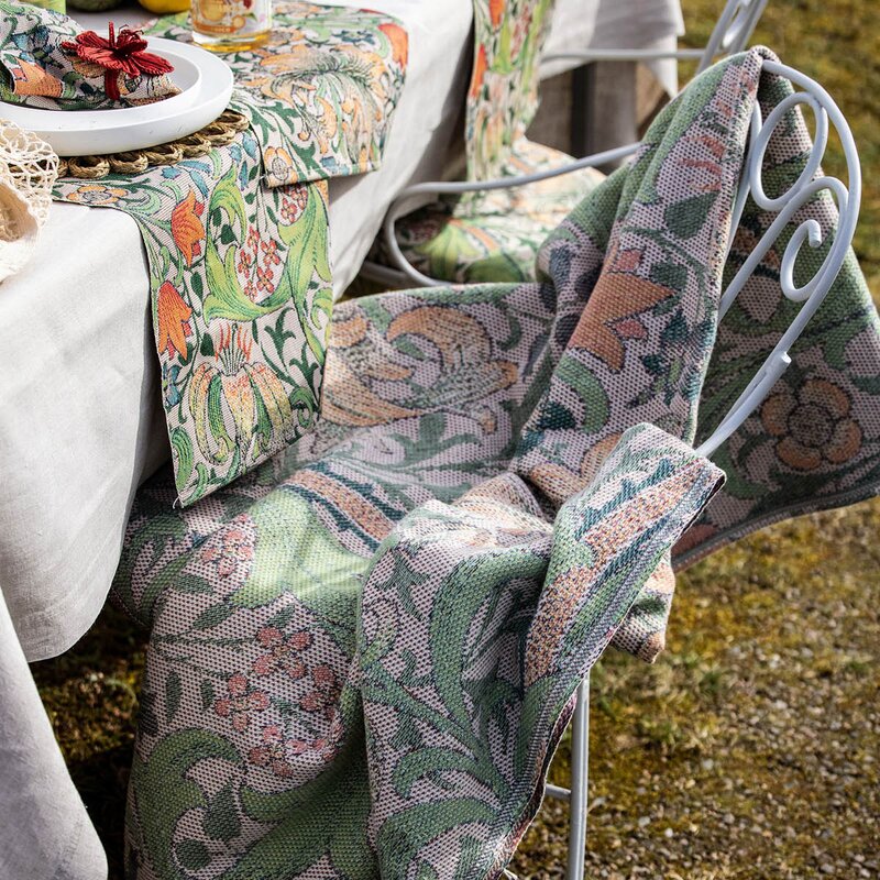 Golden lily pledd 140x170 cm gul