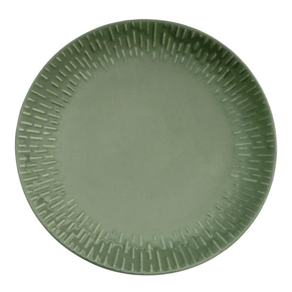 Confetti middagstallerken 27,5 cm olive