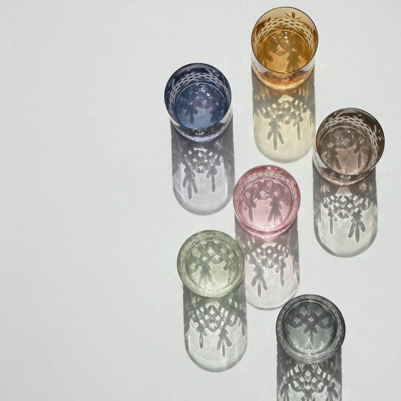 Crispy Lowball glass 38 cl 2 stk citrine