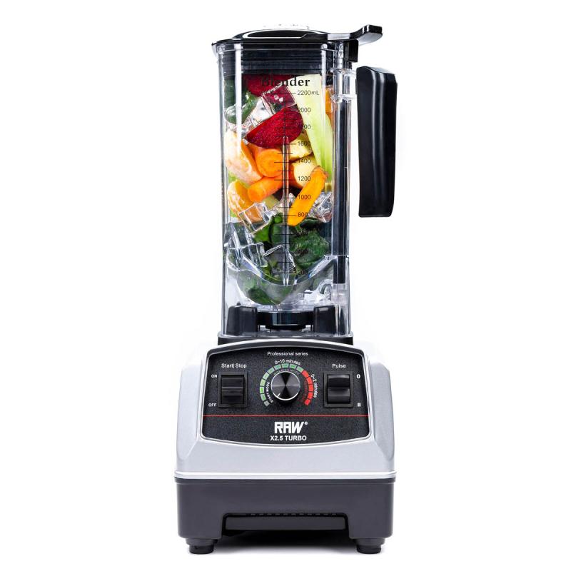 Blender X 2,5 Turbo 2L 1800W sølv