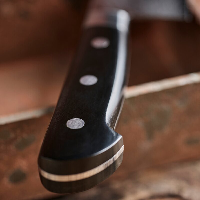 Damask filetkniv 27 cm svart