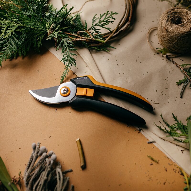 Solid™ beskjæringssaks P341 20,6 cm svart/oransje