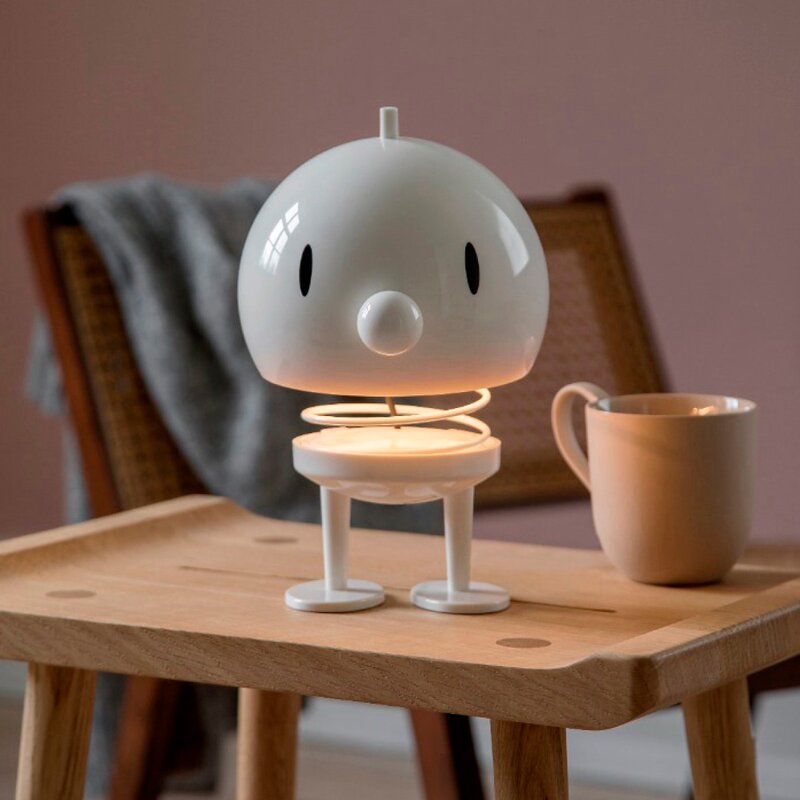 LED lampe XL 23 cm hvit