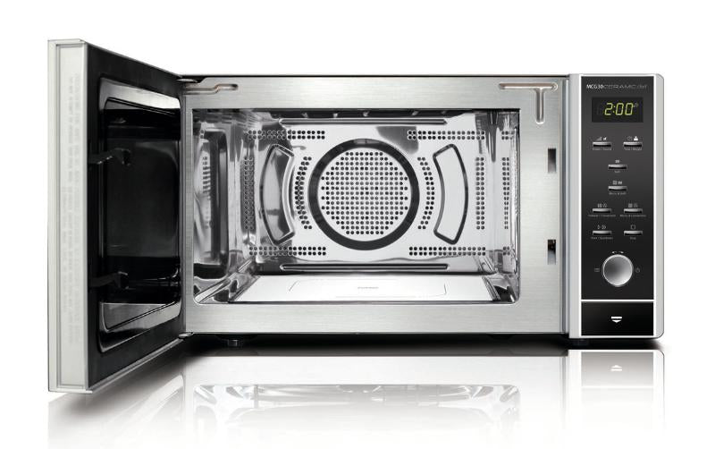 Ceramic CHEF MCG30 mikrobølgeovn 30L grill & mikro svart/stål