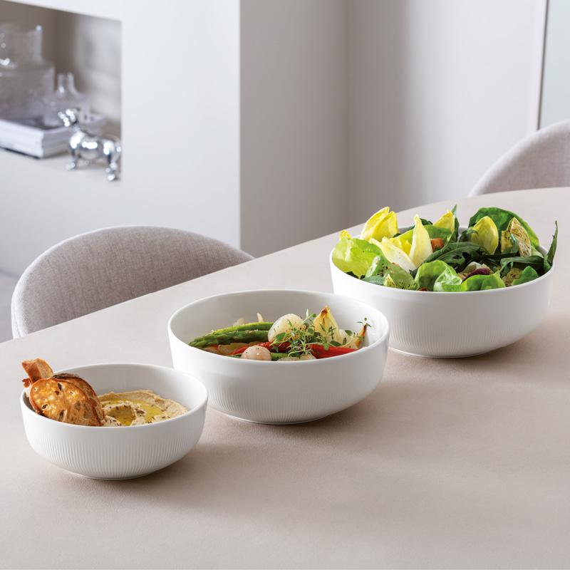 Afina salatskål 2L hvit
