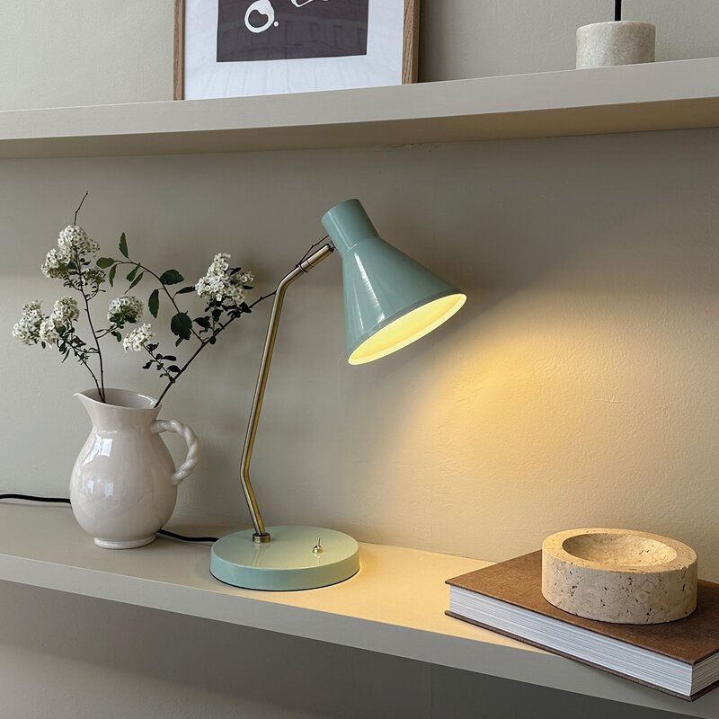 Sleep bordlampe 43,3 cm mint